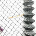 Hot dipped galvanized chain link wire mesh fence